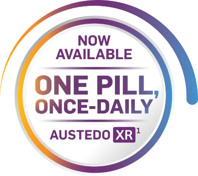 Now Available One Pill, Once-Daily AUSTEDO XR